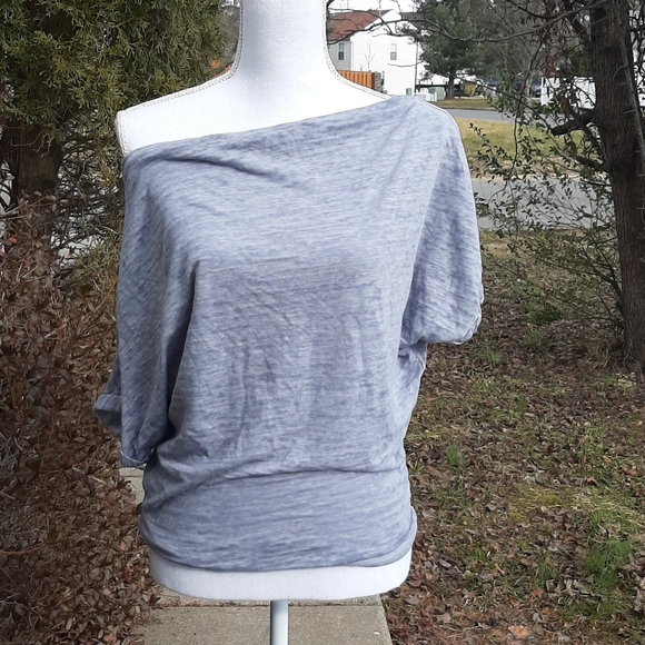 💙 LAST 1! Free People Astrid Burnout Tee - Picture 3 of 9